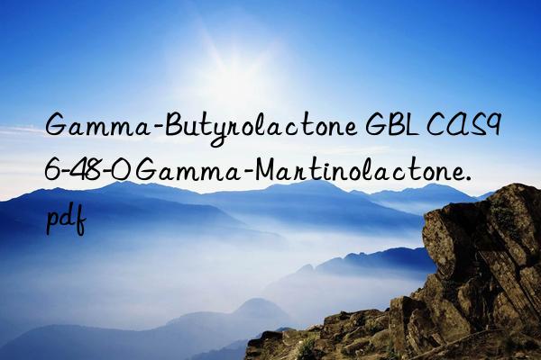 Gamma-Butyrolactone GBL CAS96-48-0 Gamma-Martinolactone.pdf