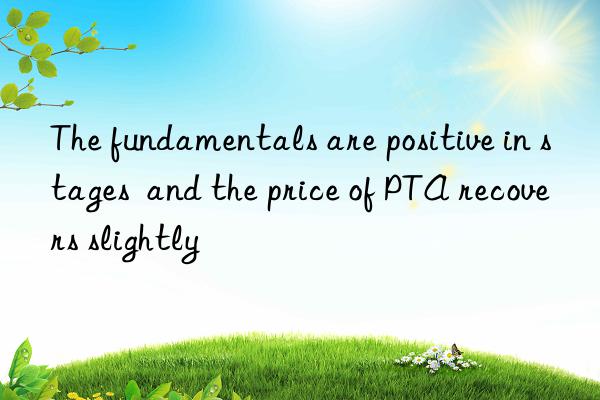 The fundamentals are positive in stages  and the price of PTA recovers slightly