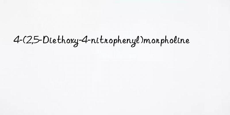 4-(2,5-Diethoxy-4-nitrophenyl)morpholine