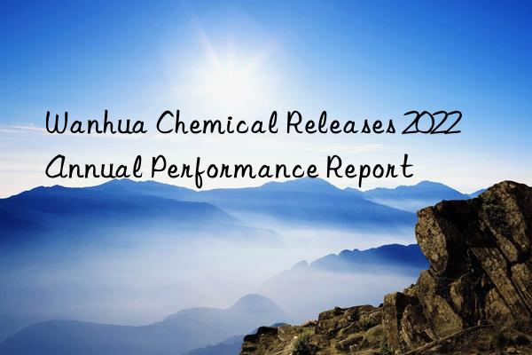 Wanhua Chemical Releases 2022 Annual Performance Report