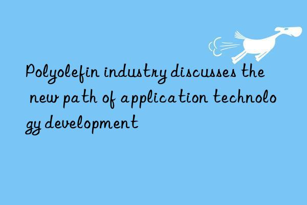 Polyolefin industry discusses the new path of application technology development