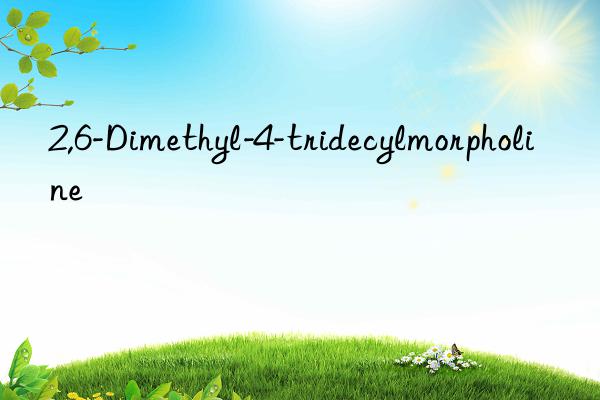 2,6-Dimethyl-4-tridecylmorpholine