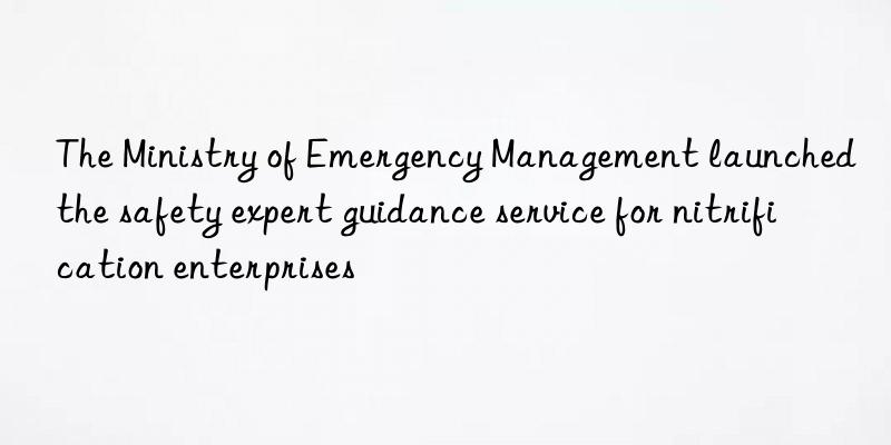 The Ministry of Emergency Management launched the safety expert guidance service for nitrification enterprises