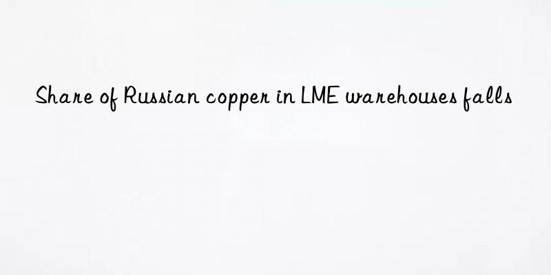 Share of Russian copper in LME warehouses falls