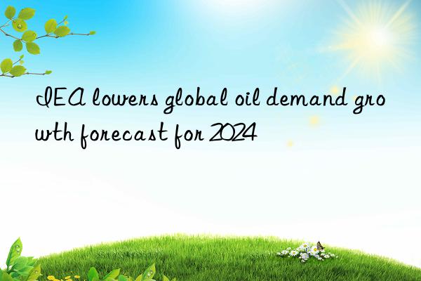 IEA lowers global oil demand growth forecast for 2024