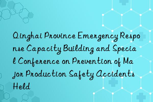 Qinghai Province Emergency Response Capacity Building and Special Conference on Prevention of Major Production Safety Accidents Held