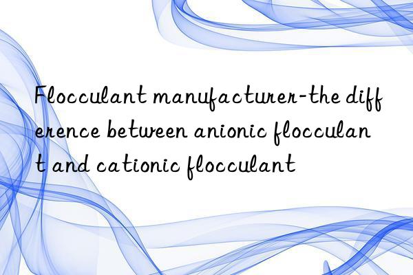 Flocculant manufacturer-the difference between anionic flocculant and cationic flocculant