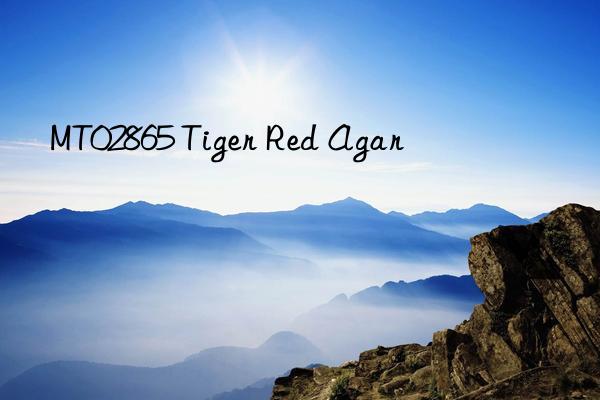 MT02865 Tiger Red Agar