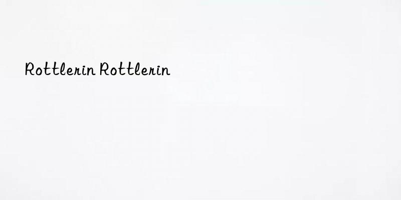 Rottlerin Rottlerin