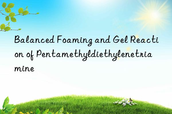 Balanced Foaming and Gel Reaction of Pentamethyldiethylenetriamine