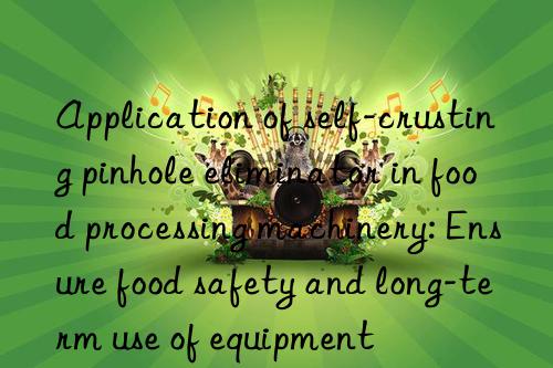 Application of self-crusting pinhole eliminator in food processing machinery: Ensure food safety and long-term use of equipment