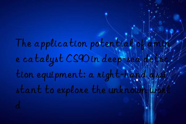 The application potential of amine catalyst CS90 in deep-sea detection equipment: a right-hand assistant to explore the unknown world