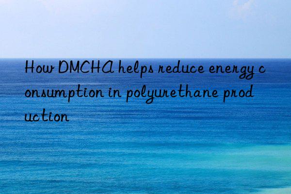 How DMCHA helps reduce energy consumption in polyurethane production