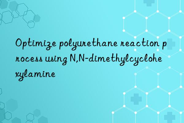 Optimize polyurethane reaction process using N,N-dimethylcyclohexylamine