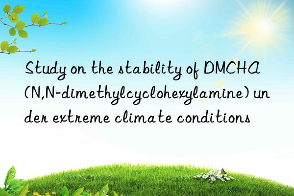 Study on the stability of DMCHA (N,N-dimethylcyclohexylamine) under extreme climate conditions