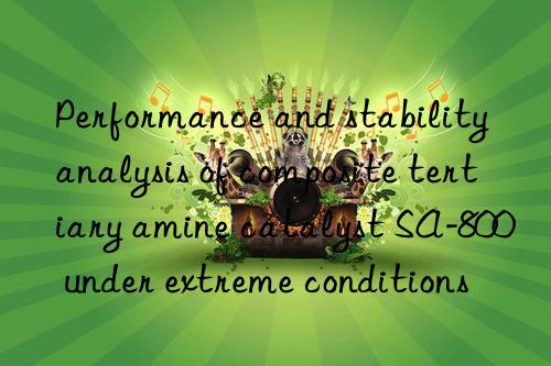 Performance and stability analysis of composite tertiary amine catalyst SA-800 under extreme conditions