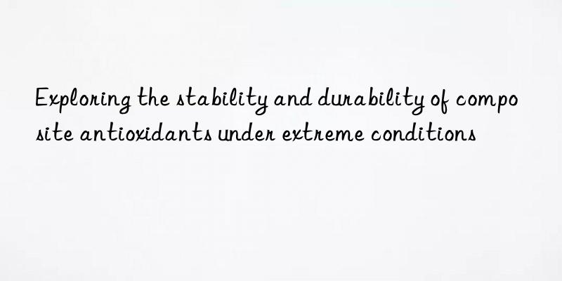 Exploring the stability and durability of composite antioxidants under extreme conditions