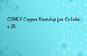 COMEX Copper Roundup for October 26