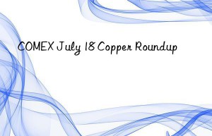 COMEX July 18 Copper Roundup