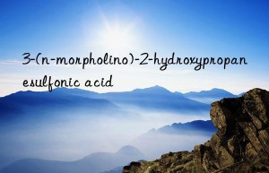 3-(n-morpholino)-2-hydroxypropanesulfonic acid