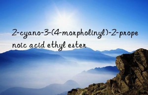 2-cyano-3-(4-morpholinyl)-2-propenoic acid ethyl ester