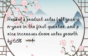 Henkel s product sales fell year-on-year in the first quarter  and price increases drove sales growth by 6.6%