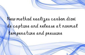 New method realizes carbon dioxide capture and release at normal temperature and pressure