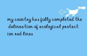 my country has fully completed the delineation of ecological protection red lines