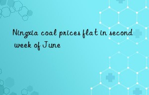 Ningxia coal prices flat in second week of June