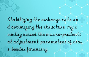 Stabilizing the exchange rate and optimizing the structure  my country raised the macro-prudential adjustment parameters of cross-border financing