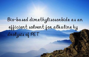 Bio-based dimethylisosorbide as an efficient solvent for alkaline hydrolysis of PET