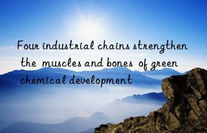 Four industrial chains strengthen the  muscles and bones  of green chemical development