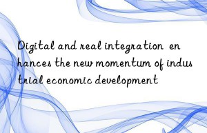 Digital and real integration  enhances the new momentum of industrial economic development