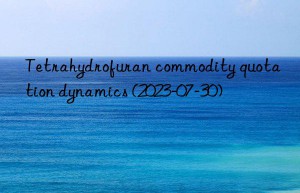 Tetrahydrofuran commodity quotation dynamics (2023-07-30)