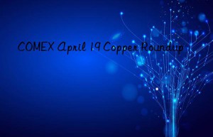 COMEX April 19 Copper Roundup