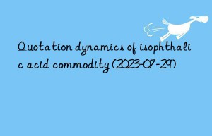 Quotation dynamics of isophthalic acid commodity (2023-07-29)