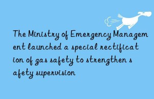 The Ministry of Emergency Management launched a special rectification of gas safety to strengthen safety supervision