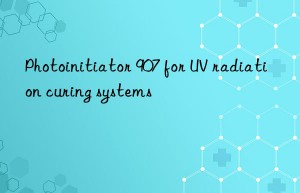 Photoinitiator 907 for UV radiation curing systems