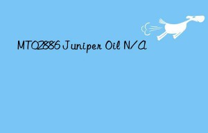 MT02886 Juniper Oil N/A