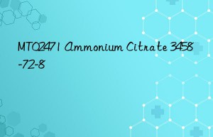 MT02471 Ammonium Citrate 3458-72-8