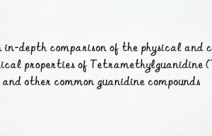 An in-depth comparison of the physical and chemical properties of Tetramethylguanidine (TMG) and other common guanidine compounds