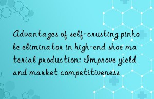 Advantages of self-crusting pinhole eliminator in high-end shoe material production: Improve yield and market competitiveness