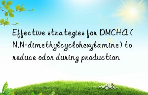 Effective strategies for DMCHA (N,N-dimethylcyclohexylamine) to reduce odor during production