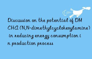 Discussion on the potential of DMCHA (N,N-dimethylcyclohexylamine) in reducing energy consumption in production process