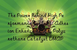 The Power Behind High Performance Sealant: Adhesion Enhancement of Polyurethane Catalyst DMAP