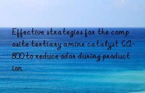 Effective strategies for the composite tertiary amine catalyst SA-800 to reduce odor during production