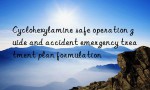 Cyclohexylamine safe operation guide and accident emergency treatment plan formulation