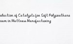 Selection of Catalysts for Soft Polyurethane Foam in Mattress Manufacturing