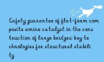 Safety guarantee of flat-foam composite amine catalyst in the construction of large bridges: key technologies for structural stability