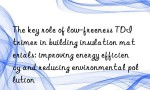 The key role of low-freeness TDI trimer in building insulation materials: improving energy efficiency and reducing environmental pollution